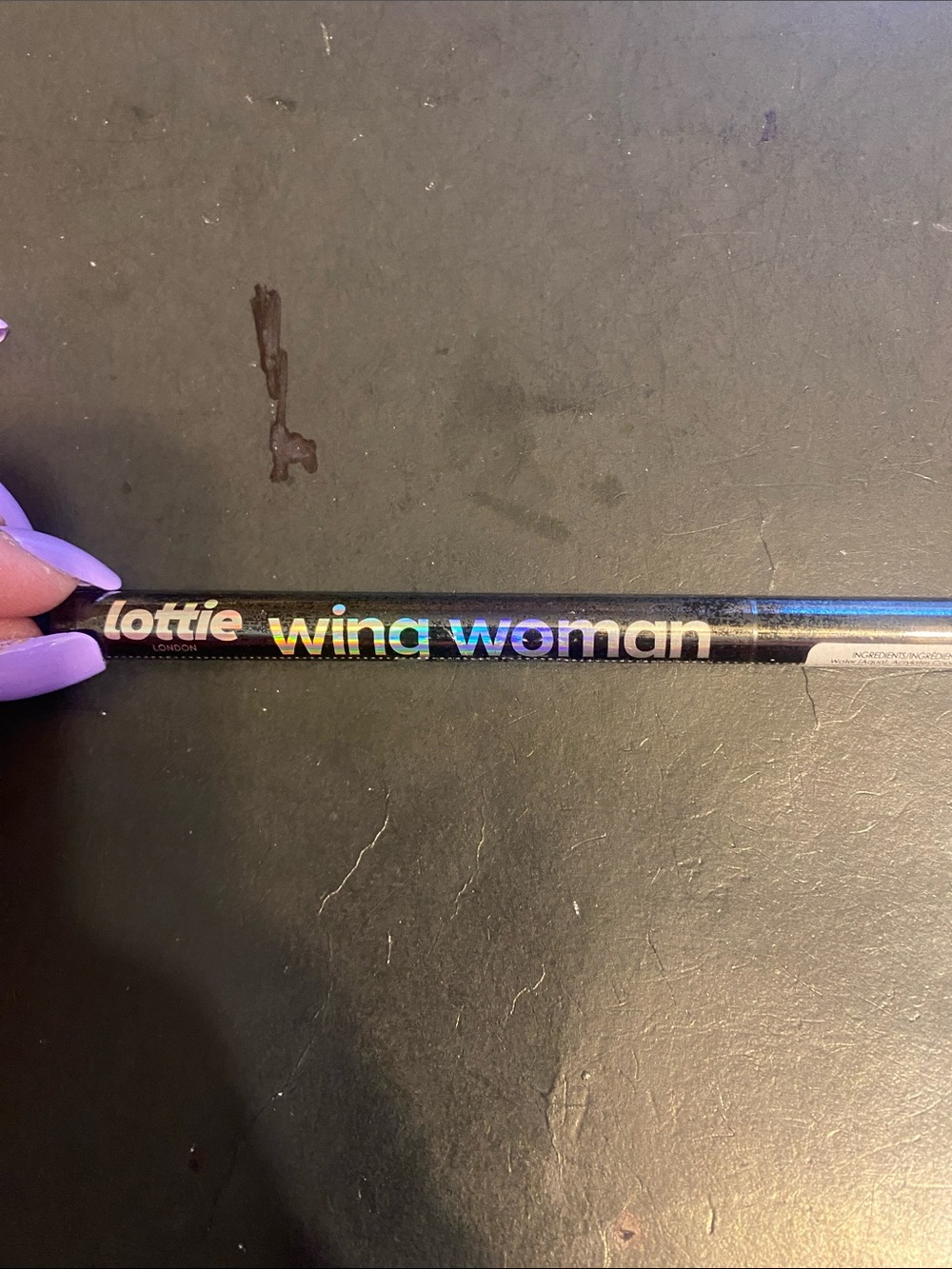 Wing Woman Eyeliner Pencil - Black